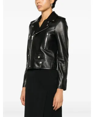 Saint Laurent レザーバイカージャケット - サムネイル3
