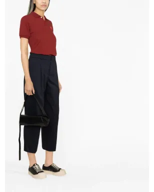 Comme Des Garçons Play ロゴ刺繍入りクロップドポロシャツ - サムネイル3