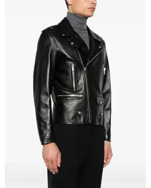 Saint Laurent バイカージャケット ブラック - サムネイル3