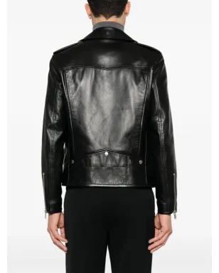 Saint Laurent バイカージャケット ブラック - サムネイル4