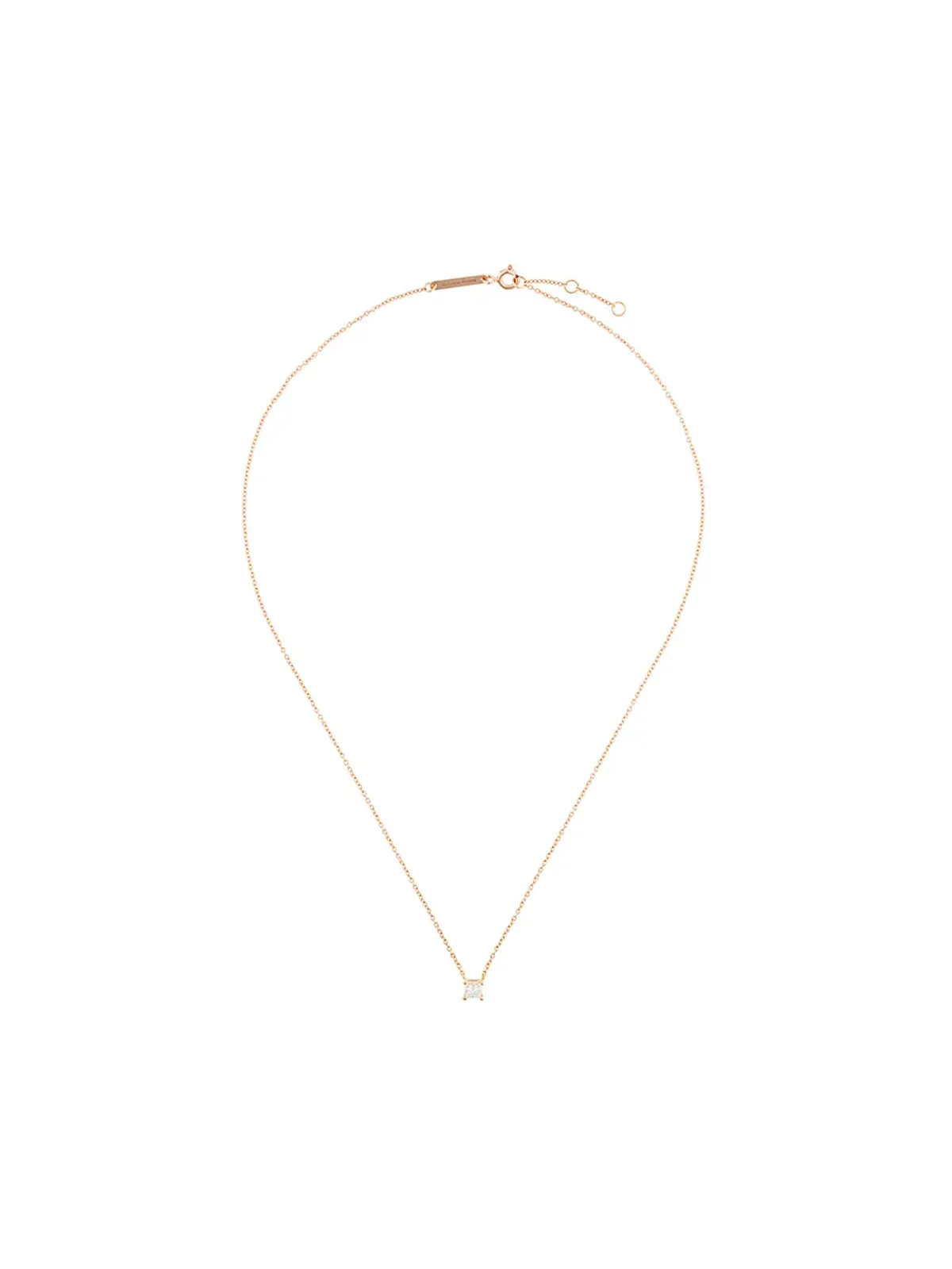 Delfina Delettrez Dots Solitaire ダイヤモンドネックレス - Metallic - 画像1