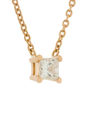 Delfina Delettrez Dots Solitaire ダイヤモンドネックレス - Metallic - サムネイル3