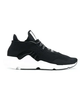 Y-3 Saikou knitted sneakers - Black - サムネイル1