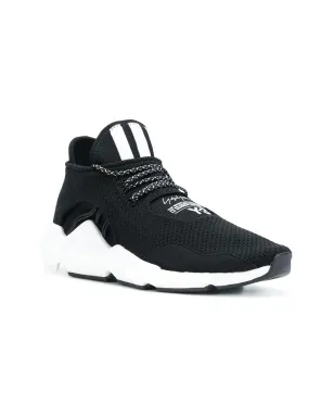 Y-3 Saikou knitted sneakers - Black - サムネイル2