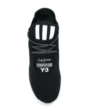 Y-3 Saikou knitted sneakers - Black - サムネイル4