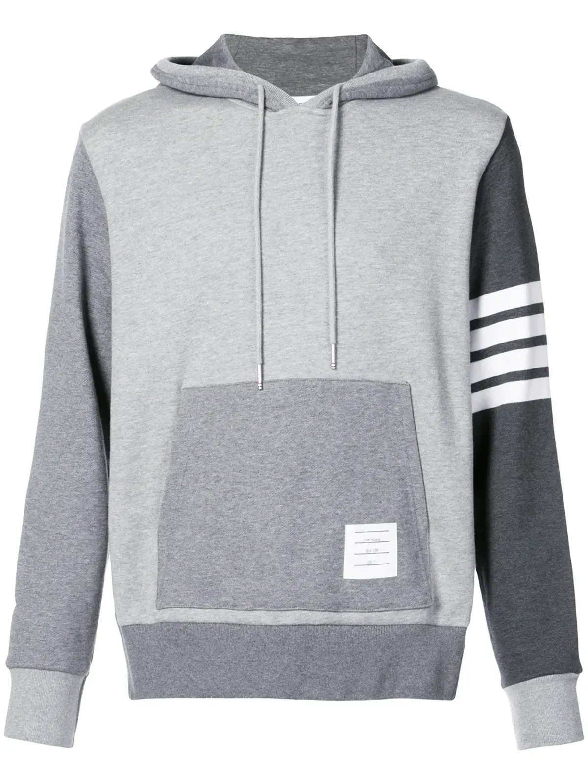 Thom Browne 4バー トーナル ファンミックス フーディー - 画像1