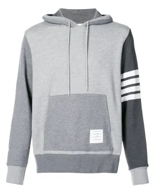 Thom Browne 4バー トーナル ファンミックス フーディー - サムネイル1