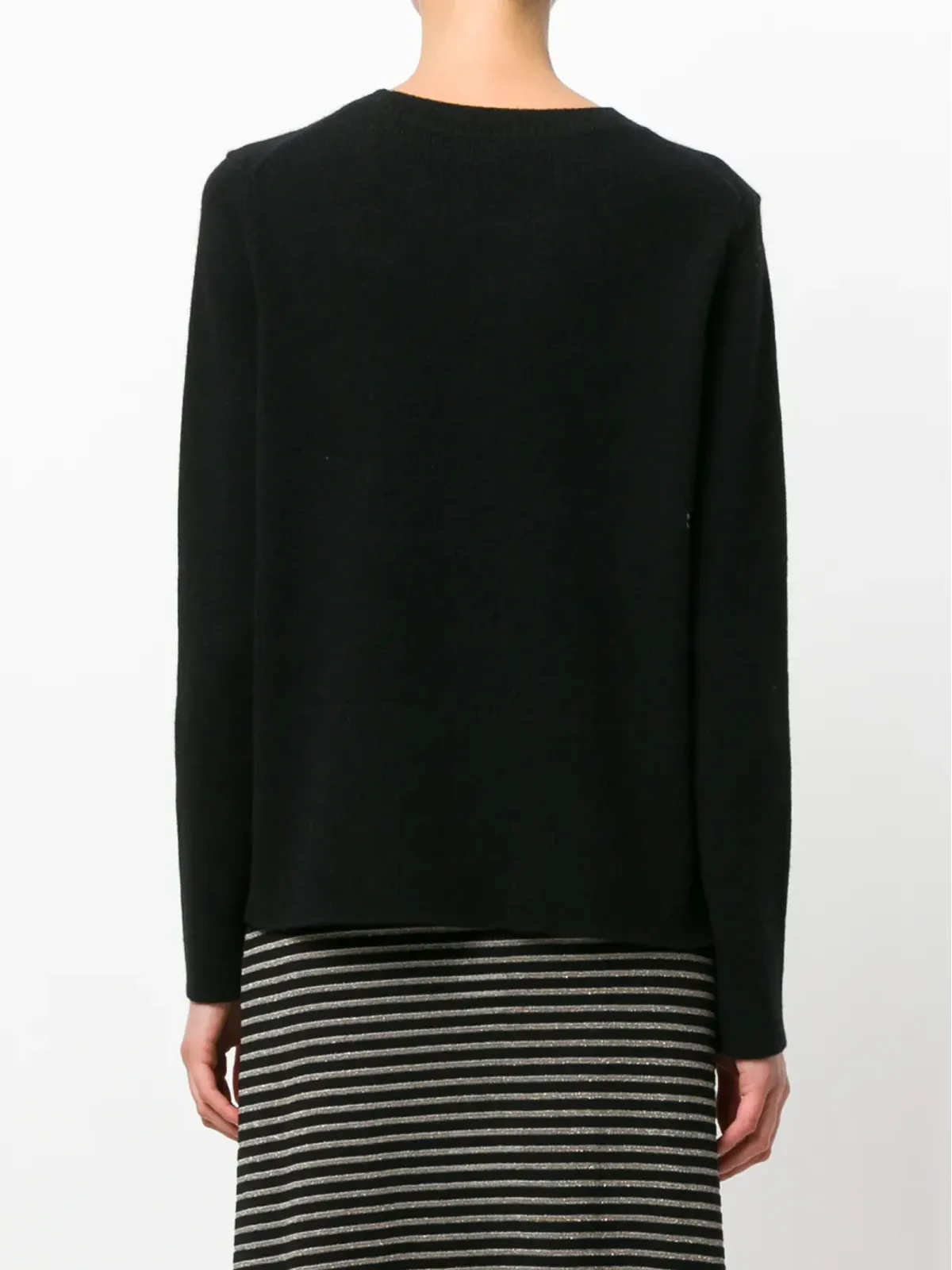 Chinti & Parker ボクシーなカシミヤセーター - Black - 画像4