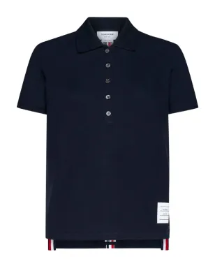 Thom Browne ストライプトリム ポロトップ - サムネイル1