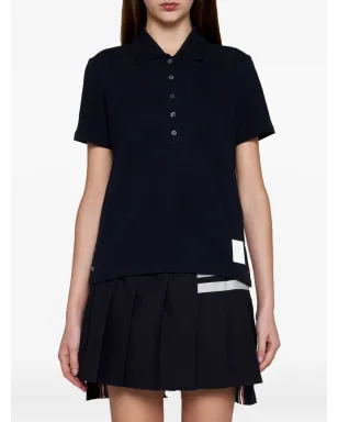 Thom Browne ストライプトリム ポロトップ - サムネイル2
