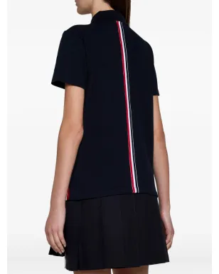 Thom Browne ストライプトリム ポロトップ - サムネイル3