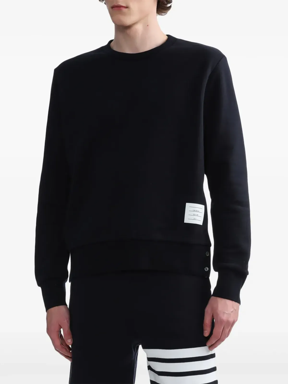 Thom Browne 後ろRWBストライプ スウェットシャツ - 画像3