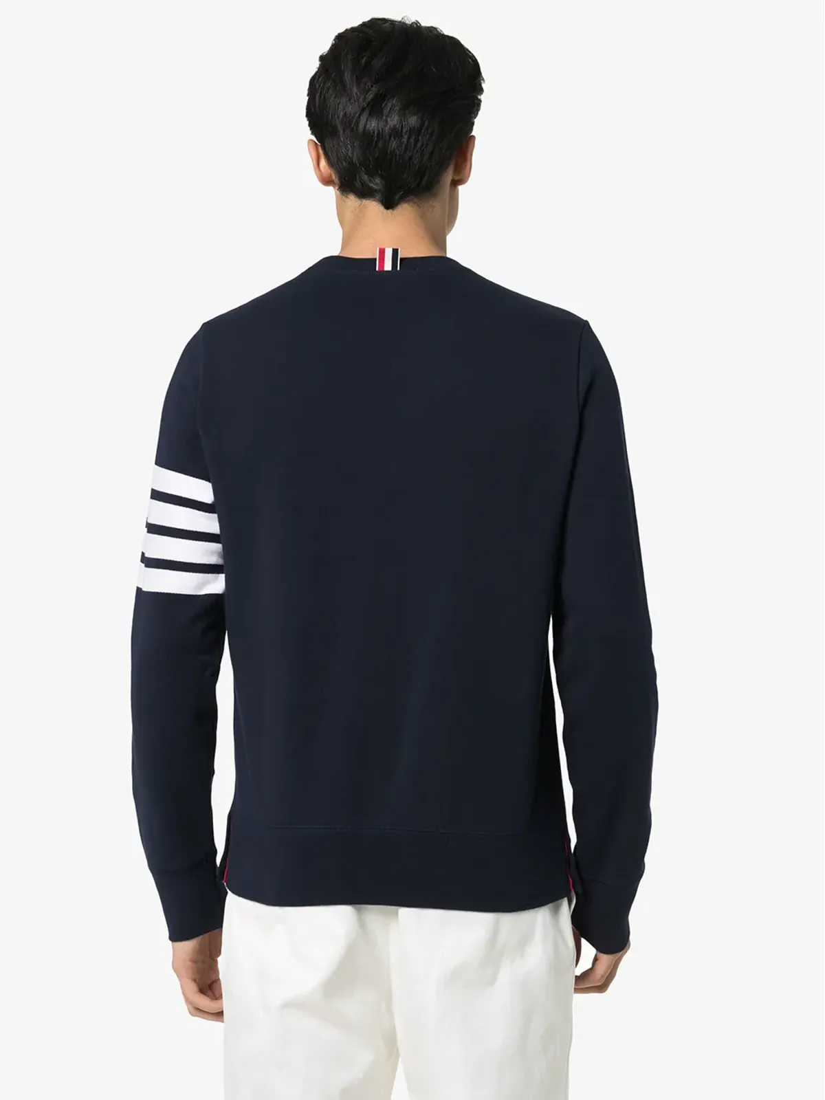 Thom Browne 4-Bar スウェットシャツ ブルー - 画像4
