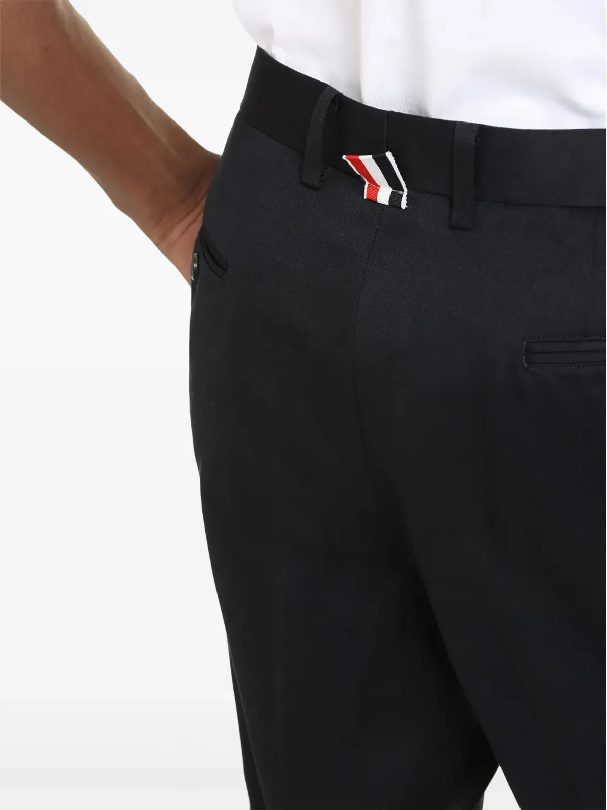 Thom Browne 無構造 4-Bar チノパンツ - ブルー - 画像4