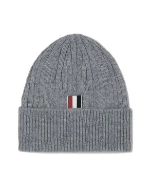Thom Browne 4バーリブ編みビーニー - サムネイル2