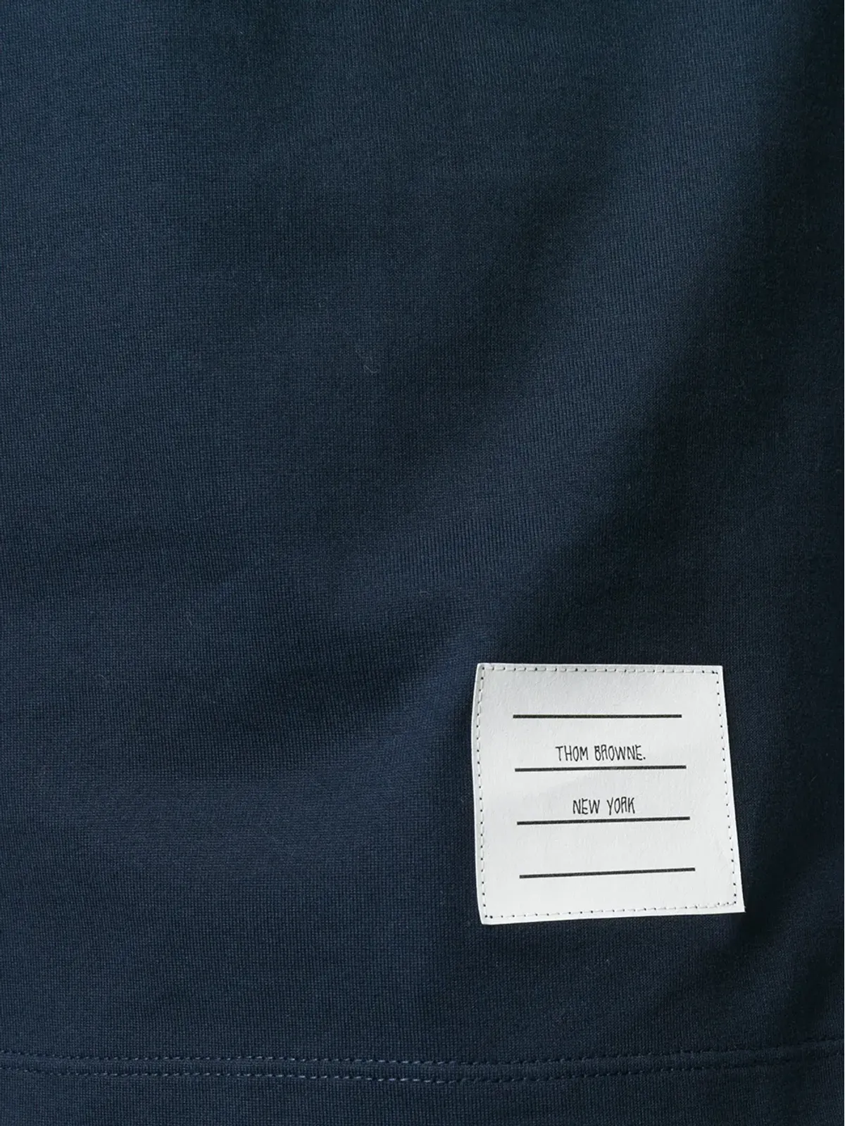 Thom Browne サイドスリット レラックス ショートスリーブTシャツ - ブルー - 画像5