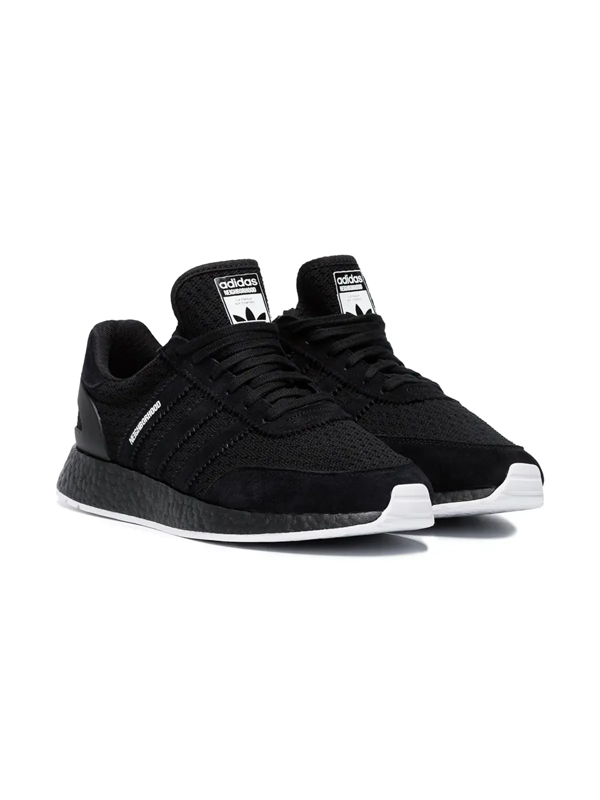 adidas × Neighborhood ブラック Iniki Boost スニーカー - 画像3