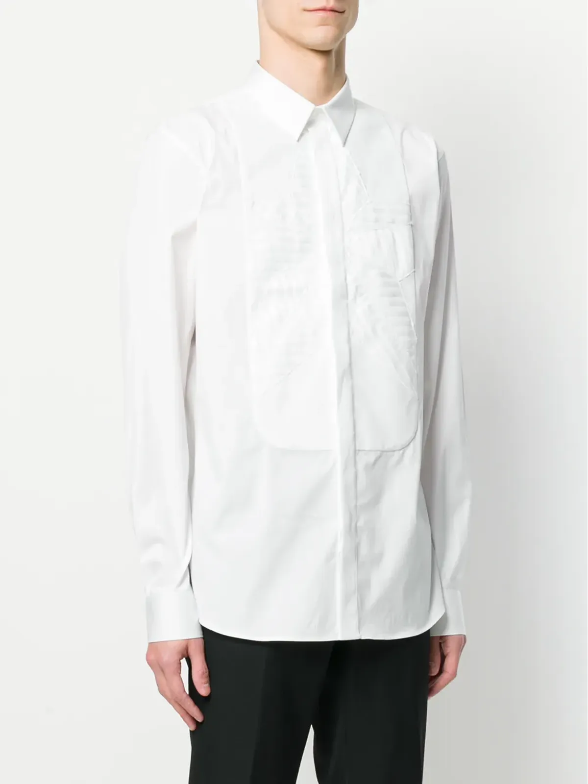 Givenchy 隠しボタンシャツ - White - 画像3