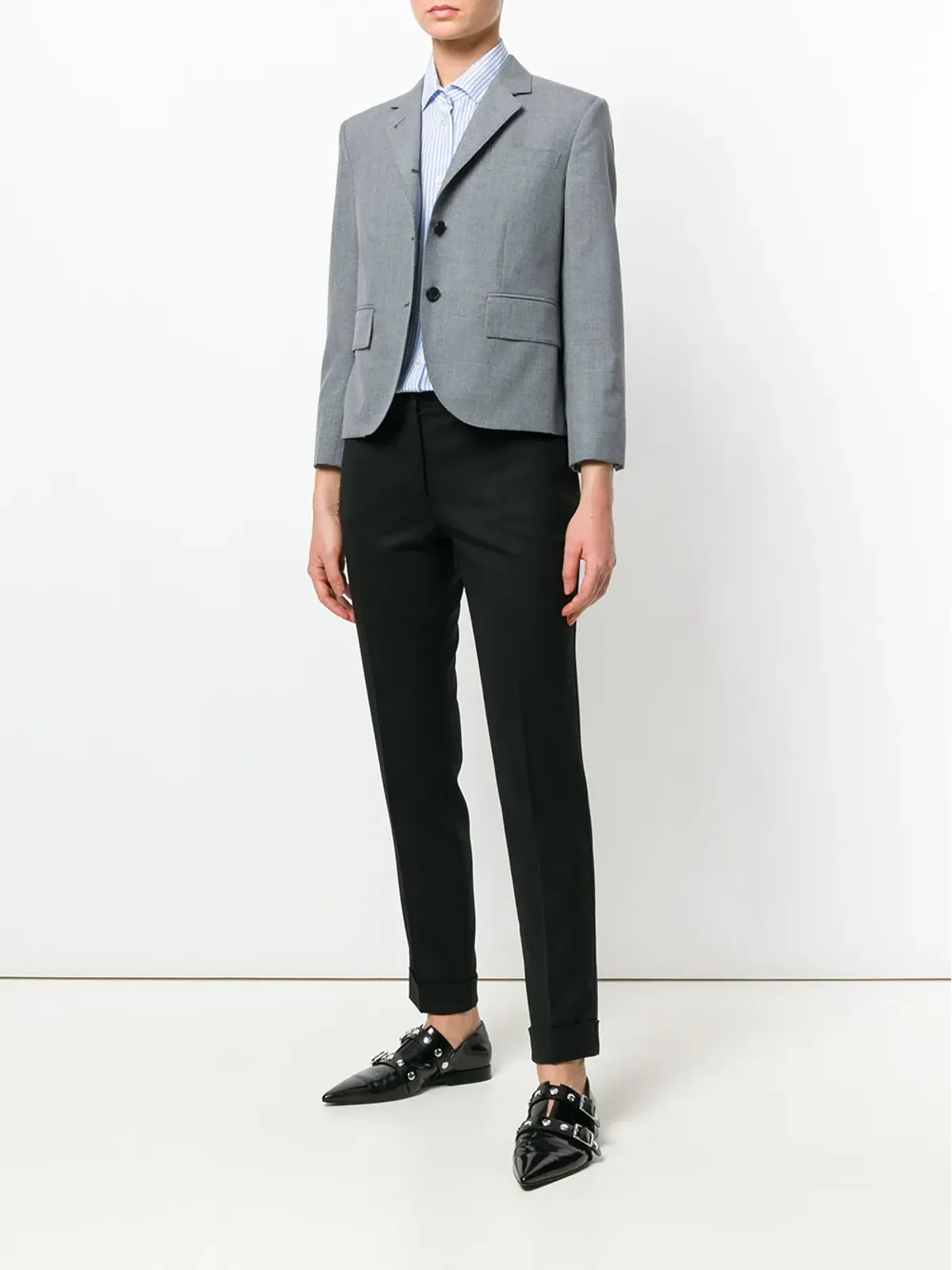 Thom Browne クラシック・シングルブレスト・スポーツコート・スクールユニフォーム平織り - 画像2