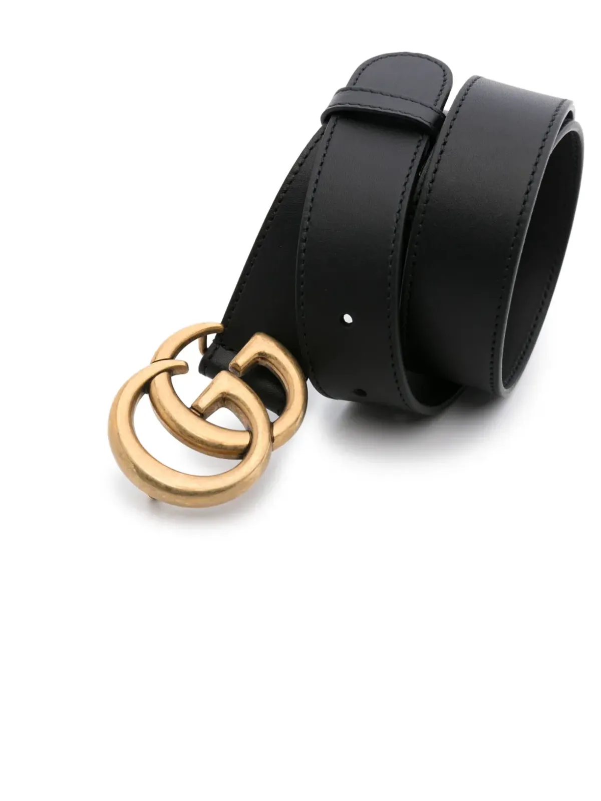 Gucci GG Marmont レザー ベルト - 画像2