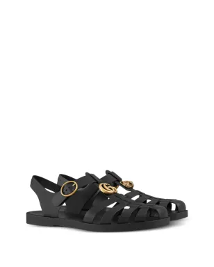 Gucci ロゴアップリケサンダル - サムネイル2