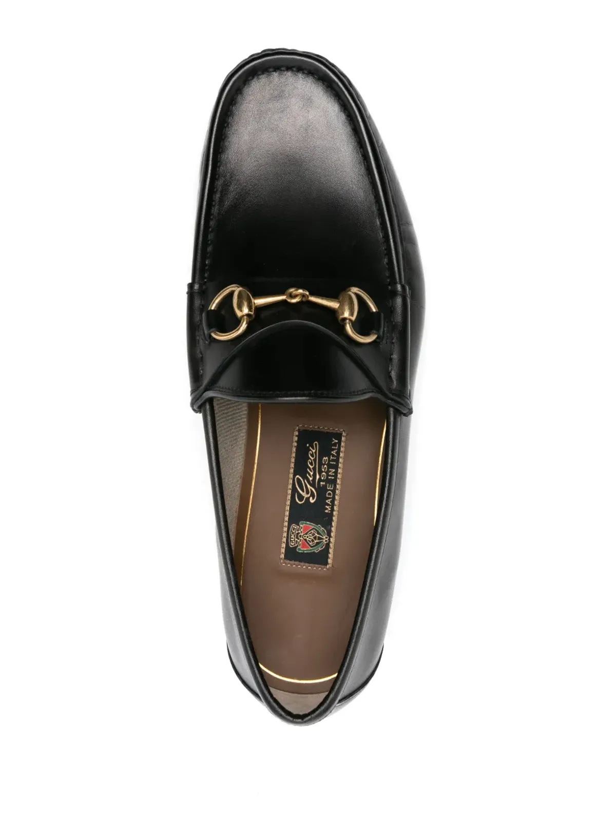 Gucci 1953 ホースビット レザー ローファー（ブラック） - 画像4