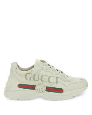 Gucci Rhyton ロゴプリント スニーカー - サムネイル1