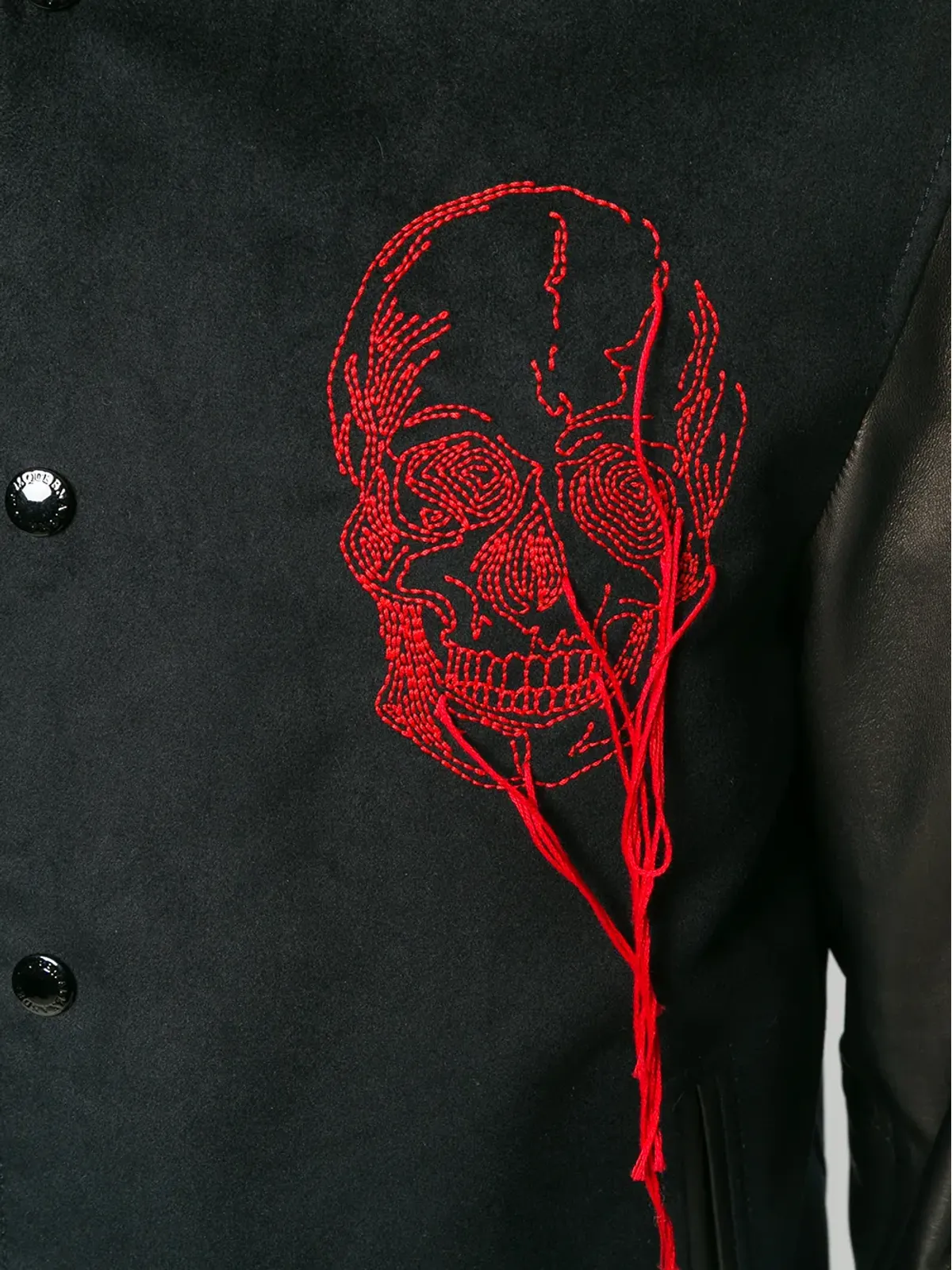 Alexander McQueen 刺繍ヴァーシティジャケット - 画像5