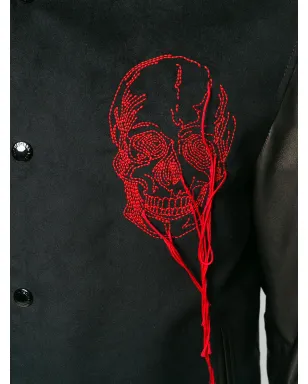 Alexander McQueen 刺繍ヴァーシティジャケット - サムネイル5