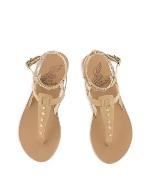 Ancient Greek Sandals スタッズ付きTバーサンダル - サムネイル4