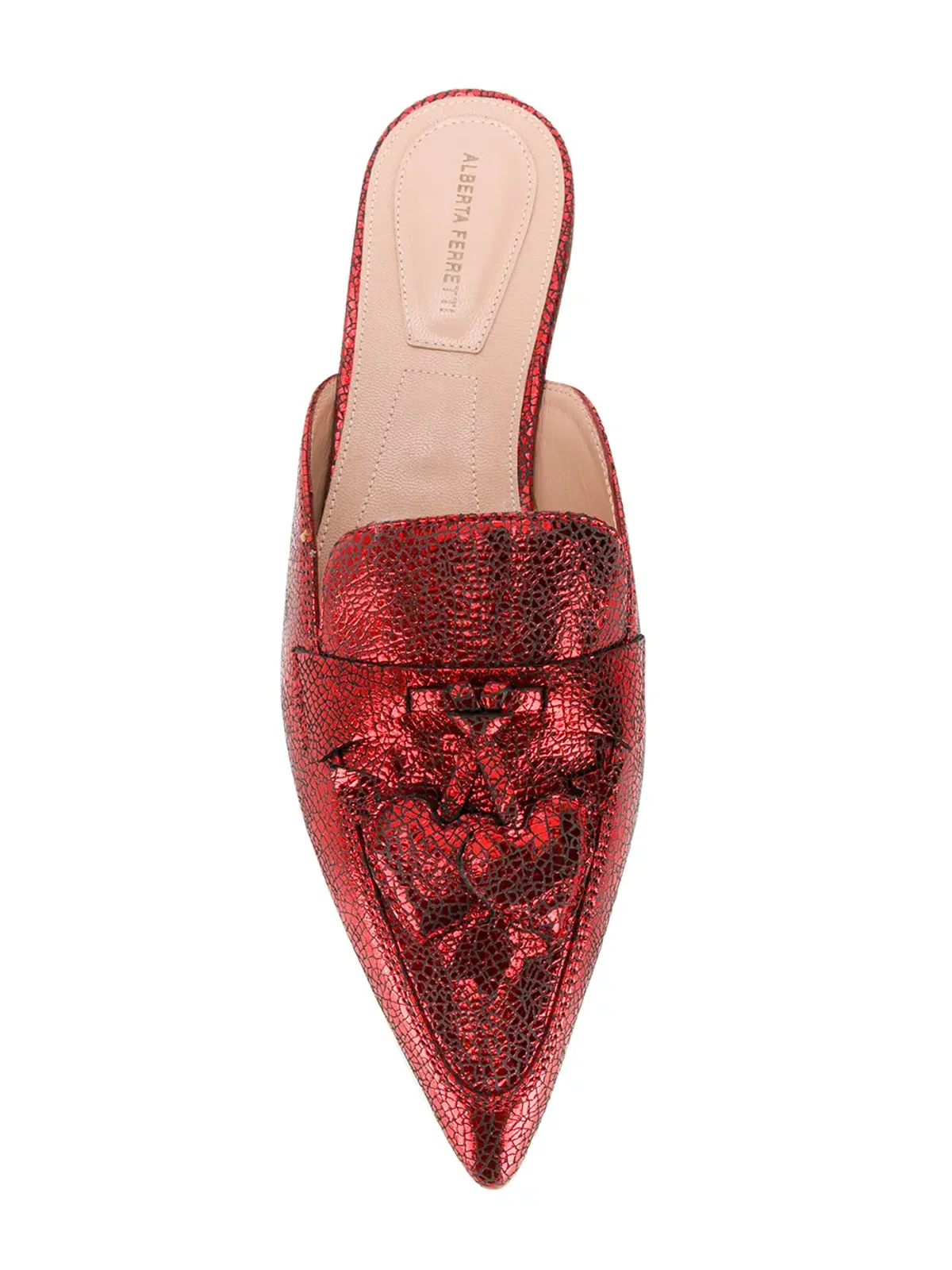 Alberta Ferretti ミア・ハート・ミュール - 画像4