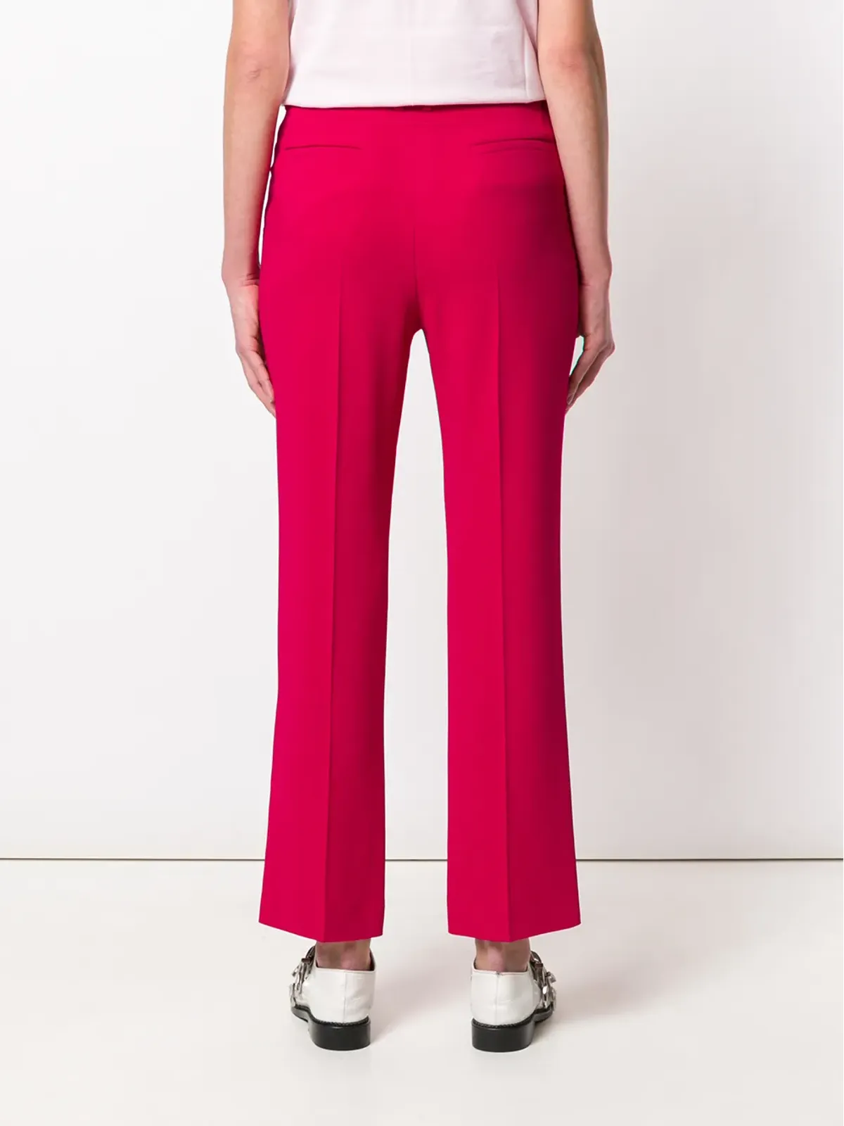 Givenchy クロップド テーラードパンツ - ピンク - 画像4
