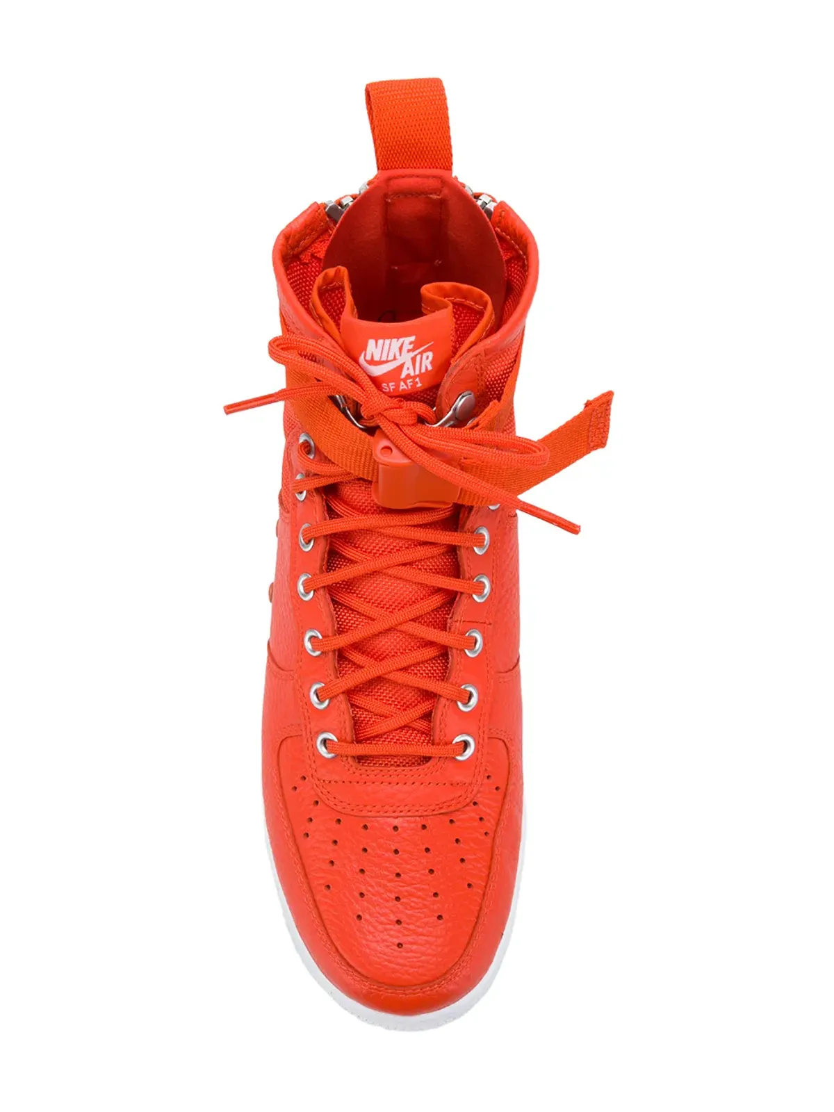 Nike SFエアフォース1 MID チームオレンジ スニーカー - 画像4