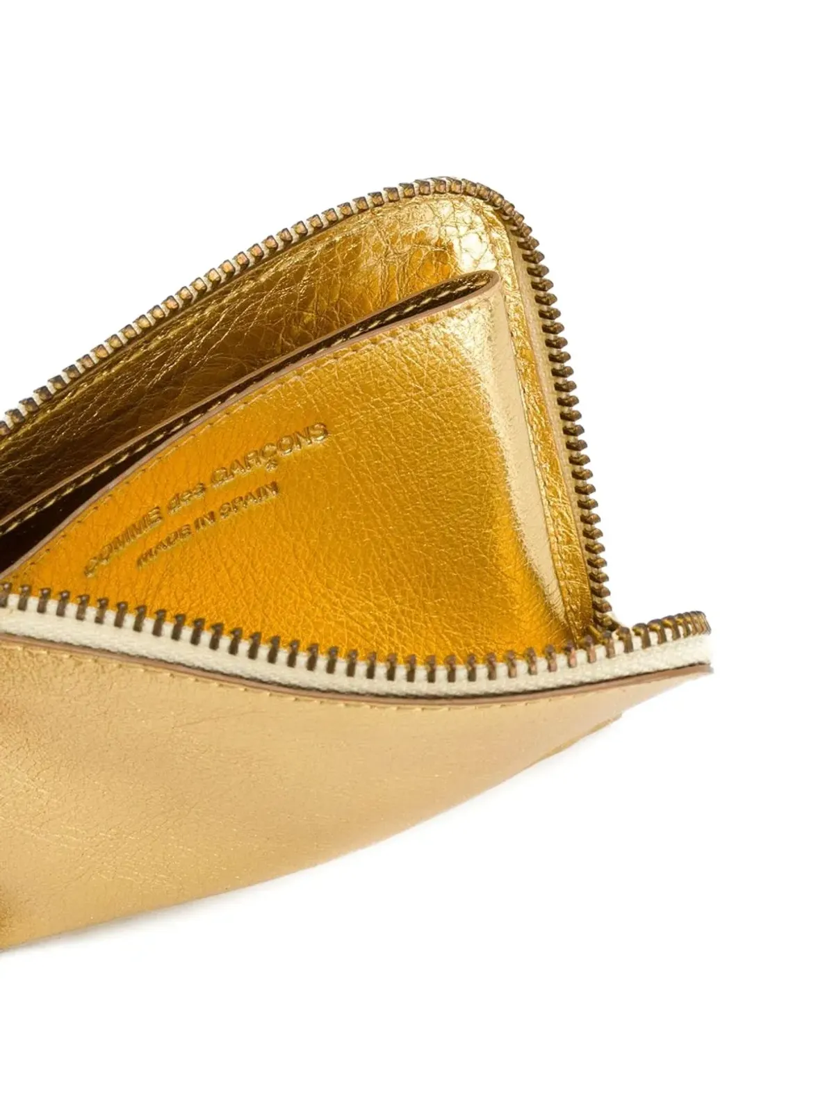 Comme Des Garçons Wallet メタリック仕上げウォレット - 画像5