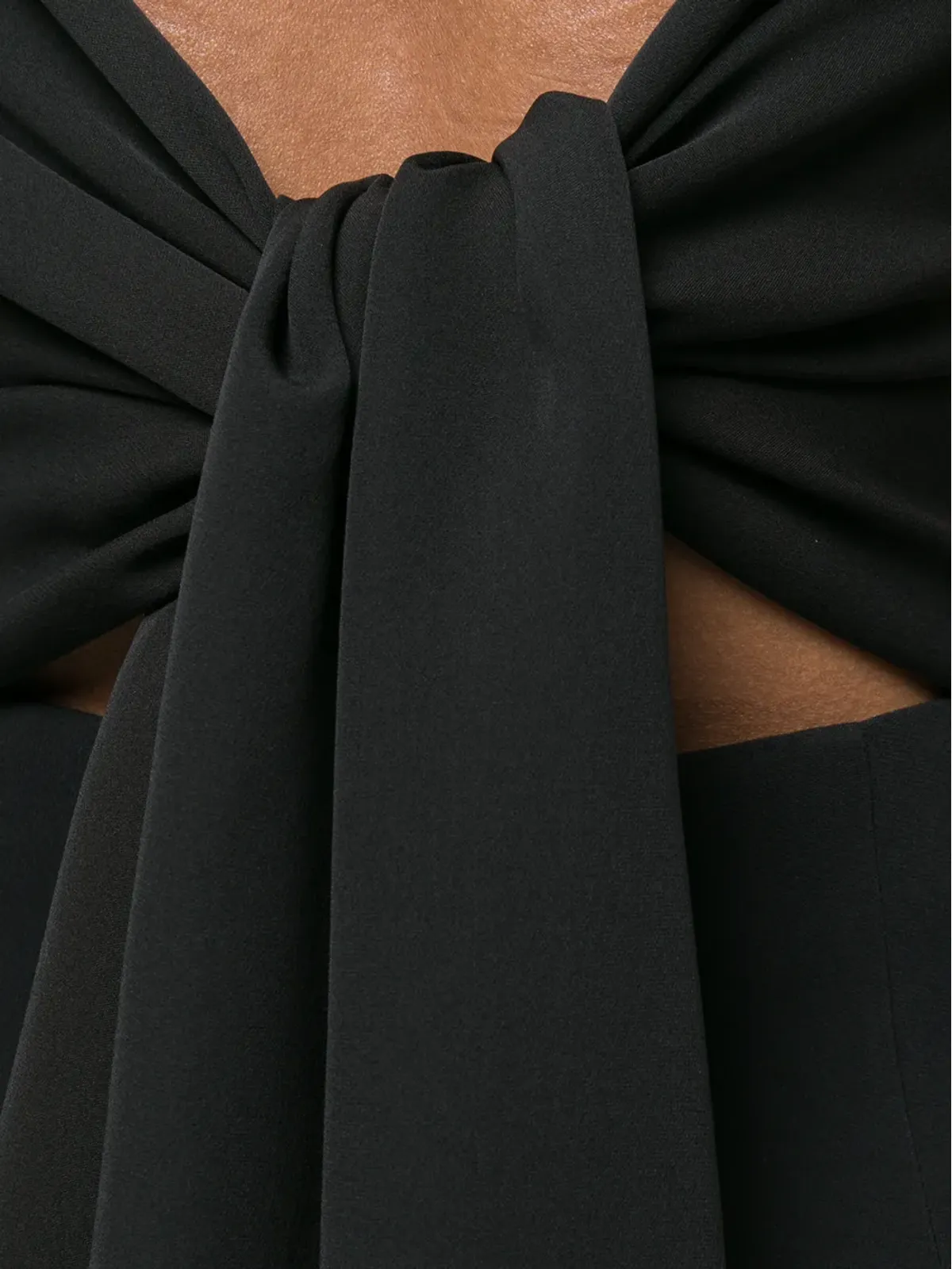 Givenchy オープンバック ウエストタイドレス - 画像5