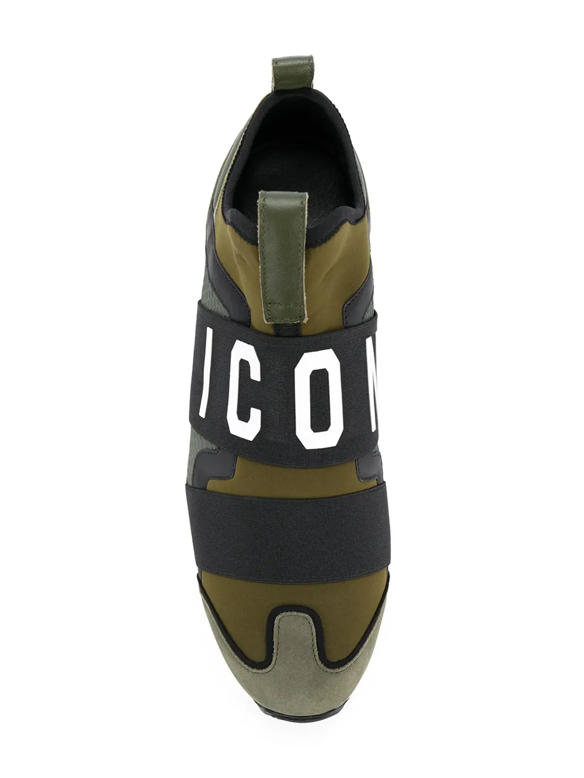 DSQUARED2 ICONロゴスニーカー - グリーン - 画像4
