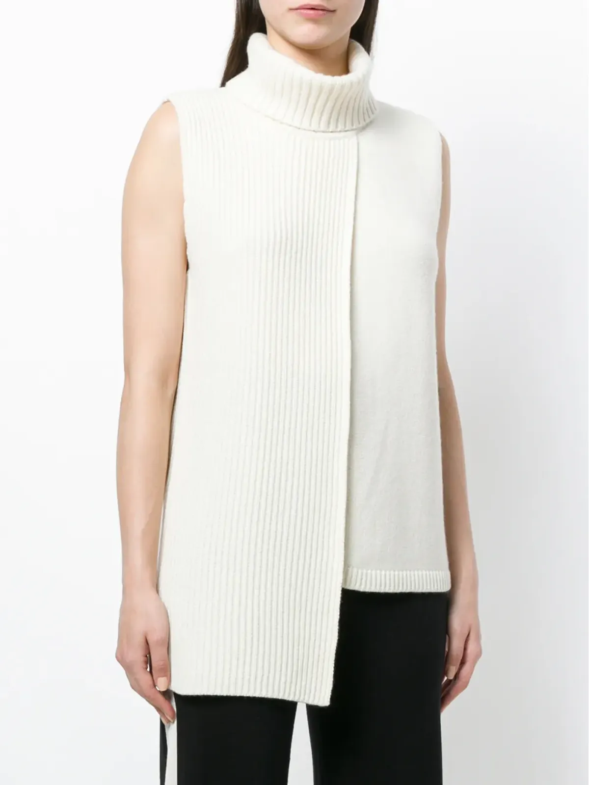 Cashmere In Love キャッシュミア タニア タートルネック ノースリーブ トップ - 画像3