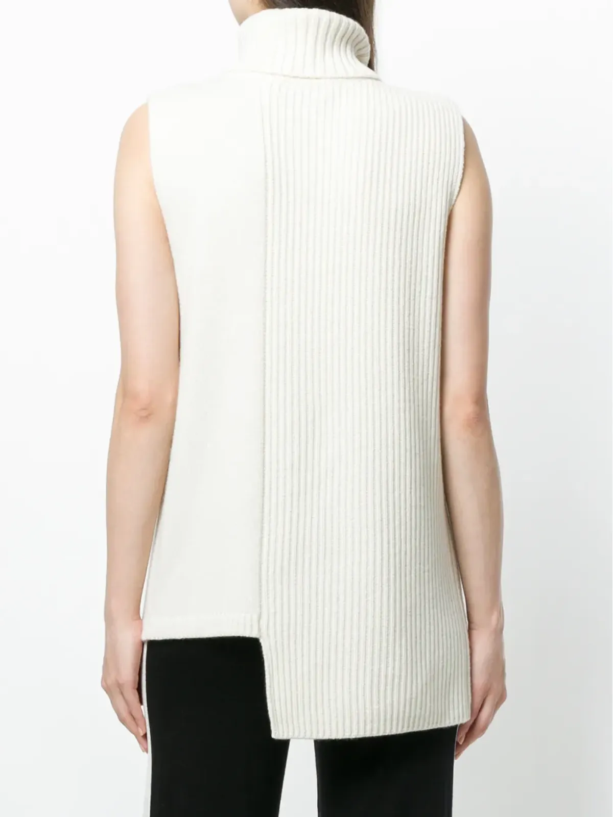 Cashmere In Love キャッシュミア タニア タートルネック ノースリーブ トップ - 画像4