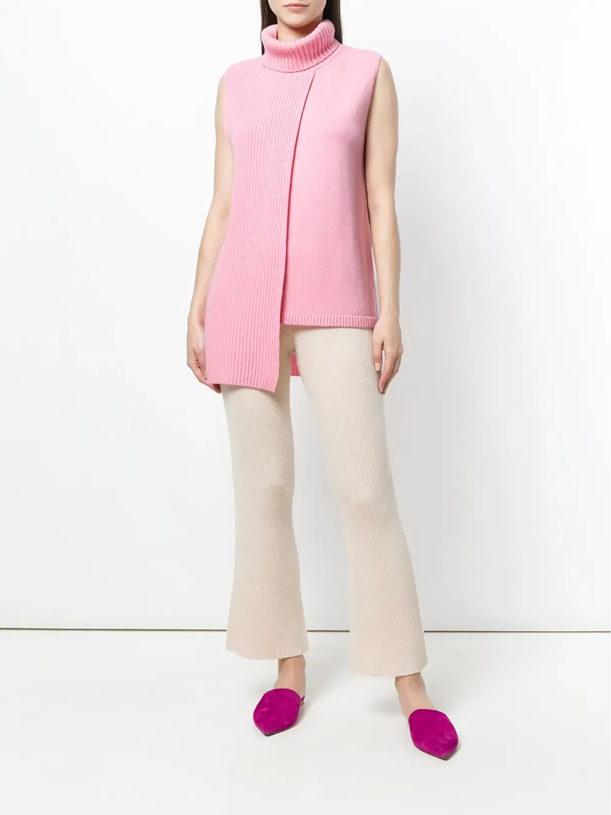 Cashmere In Love カシミア タニア タートルネックトップ - 画像2