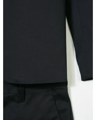 Emporio Armani Kids ブルーのシングルブレストスーツ - サムネイル3