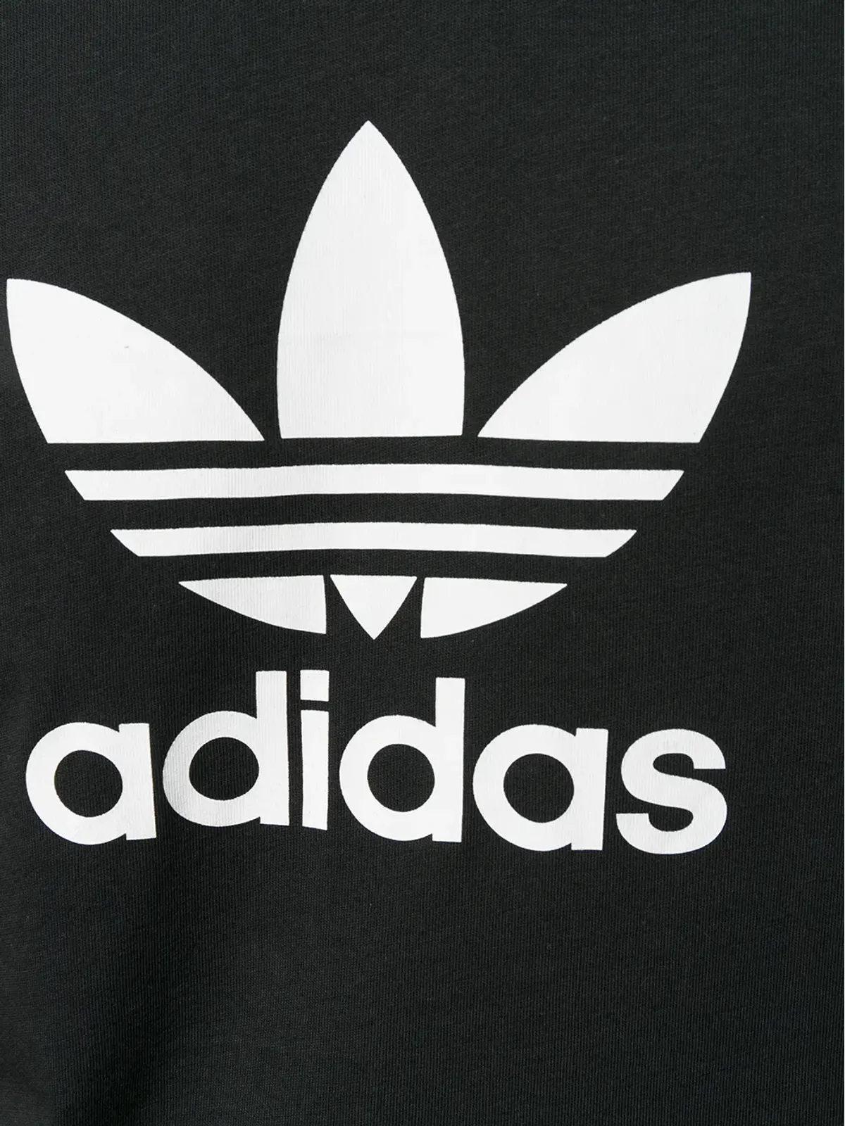 adidas Trefoil ロゴプリント Tシャツ - 画像5