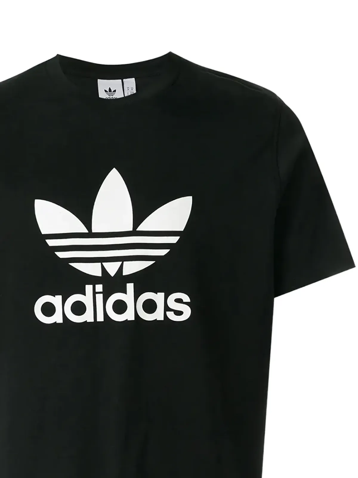adidas Trefoil ロゴプリント Tシャツ - 画像2