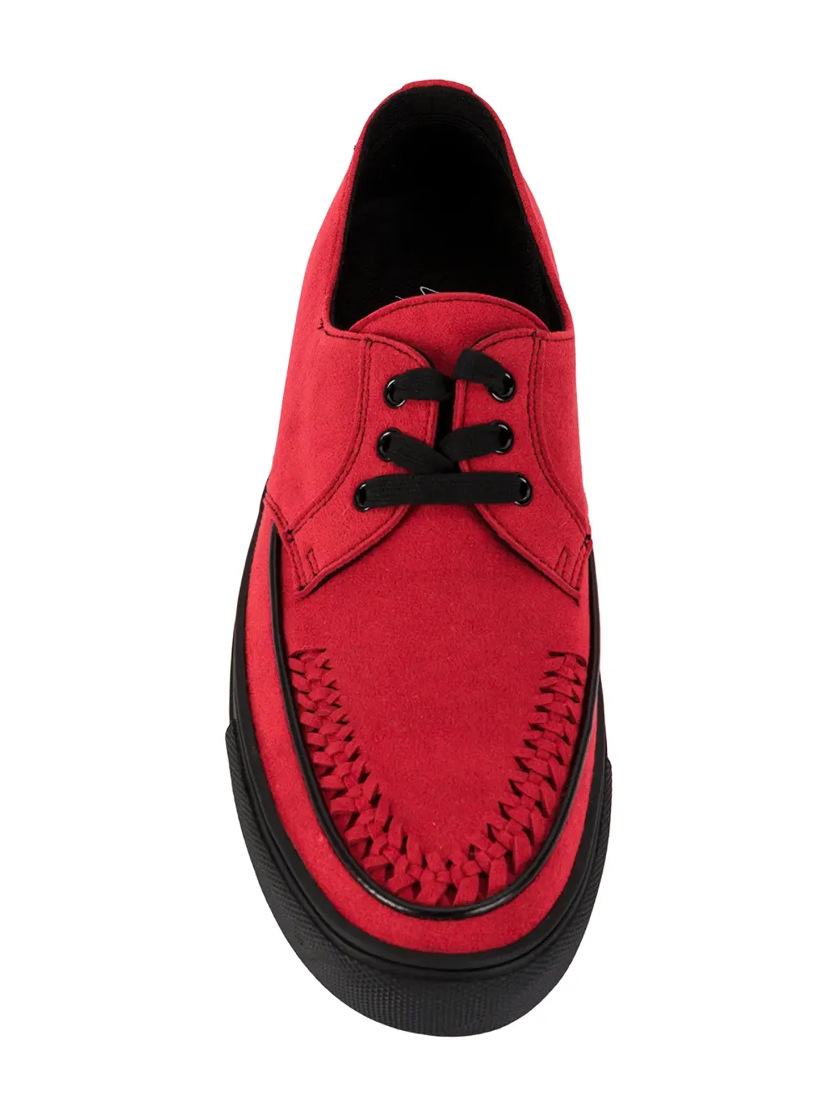 Yohji Yamamoto ウェーブトゥ・ディテール・スニーカー - 画像4