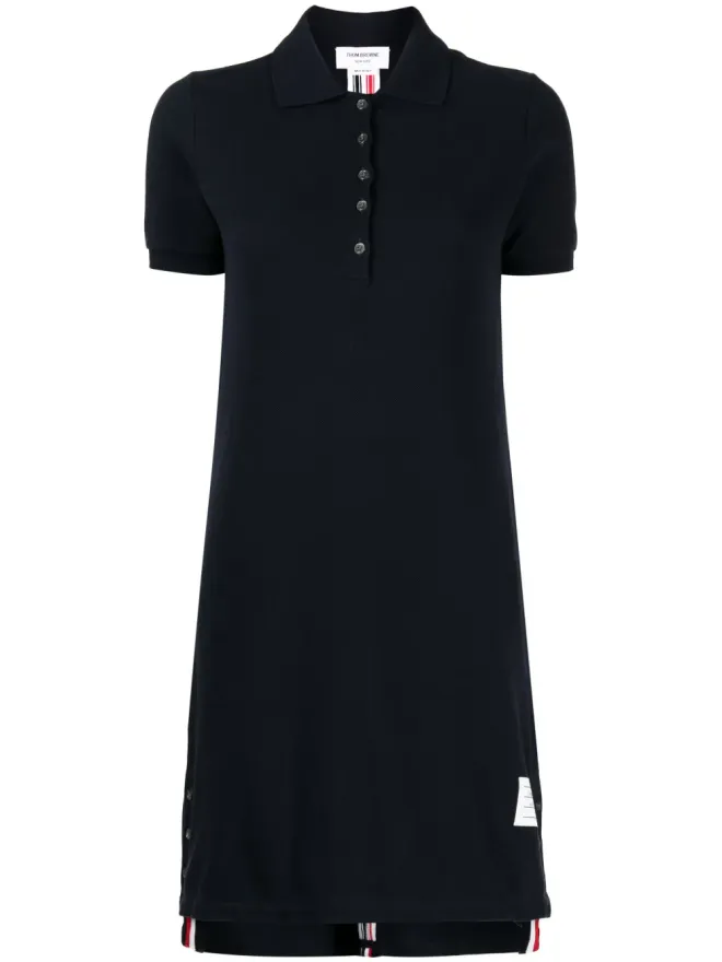 Thom Browne Thom Browne ストライプディテール ピケ ポロドレスの商品画像