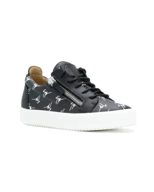 Giuseppe Zanotti Nicki signature スニーカー - ブラック - サムネイル2