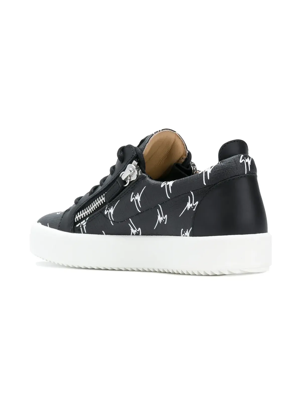 Giuseppe Zanotti Nicki signature スニーカー - ブラック - 画像3