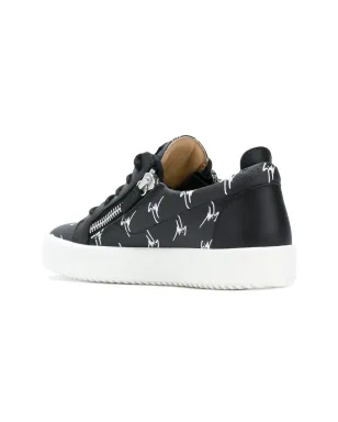 Giuseppe Zanotti Nicki signature スニーカー - ブラック - サムネイル3