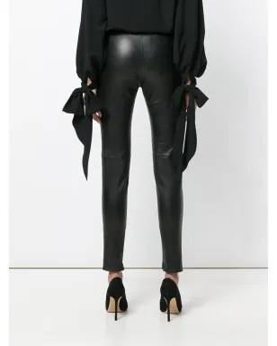 Givenchy スキニーバイカーレギンス - サムネイル4