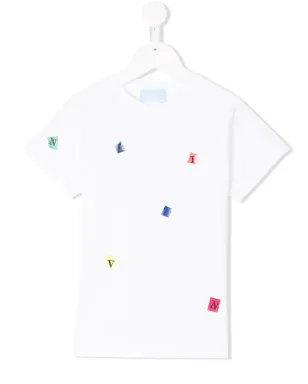 Lanvin Enfant マルチロゴプリントTシャツ - サムネイル1