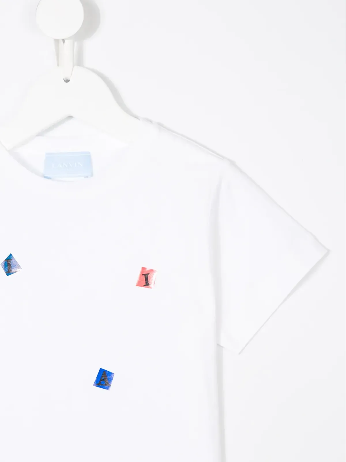 Lanvin Enfant マルチロゴプリントTシャツ - 画像3